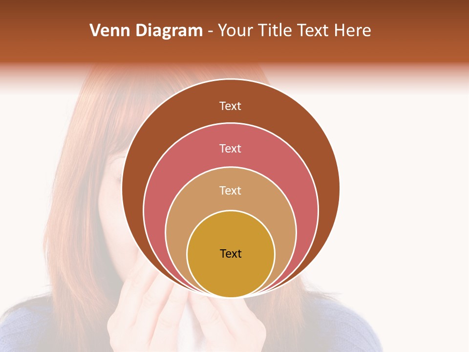 Person Headache White PowerPoint Template