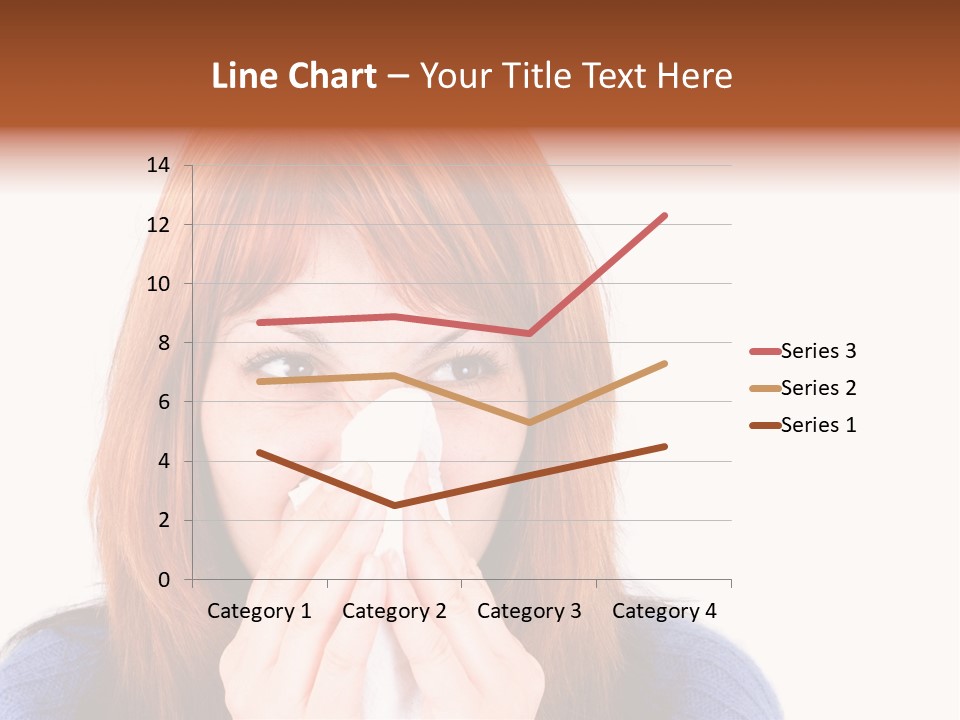 Person Headache White PowerPoint Template