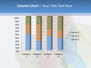 Vertical Expressing Isolated PowerPoint Template