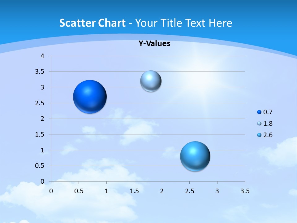 Cloudscape Color Fluffy PowerPoint Template