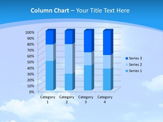 Cloudscape Color Fluffy PowerPoint Template