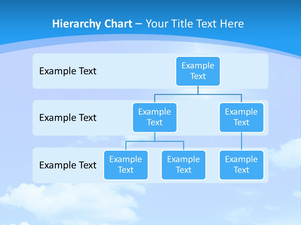 Cloudscape Color Fluffy PowerPoint Template