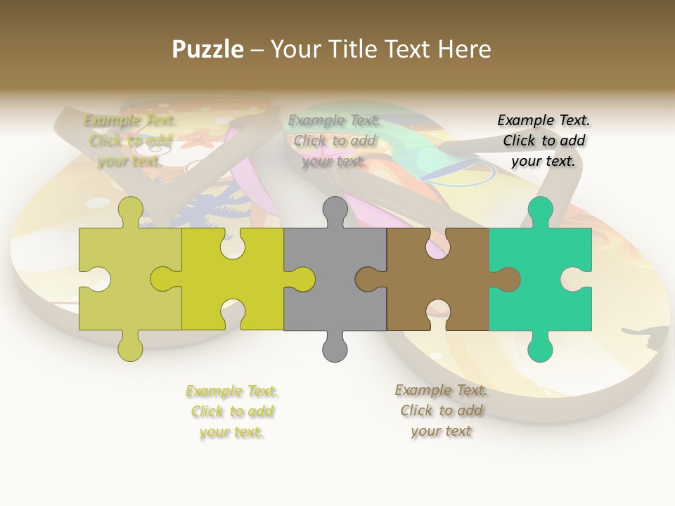 Cartoon Clip Art Cutout PowerPoint Template