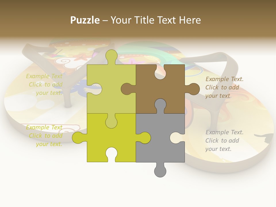 Cartoon Clip Art Cutout PowerPoint Template