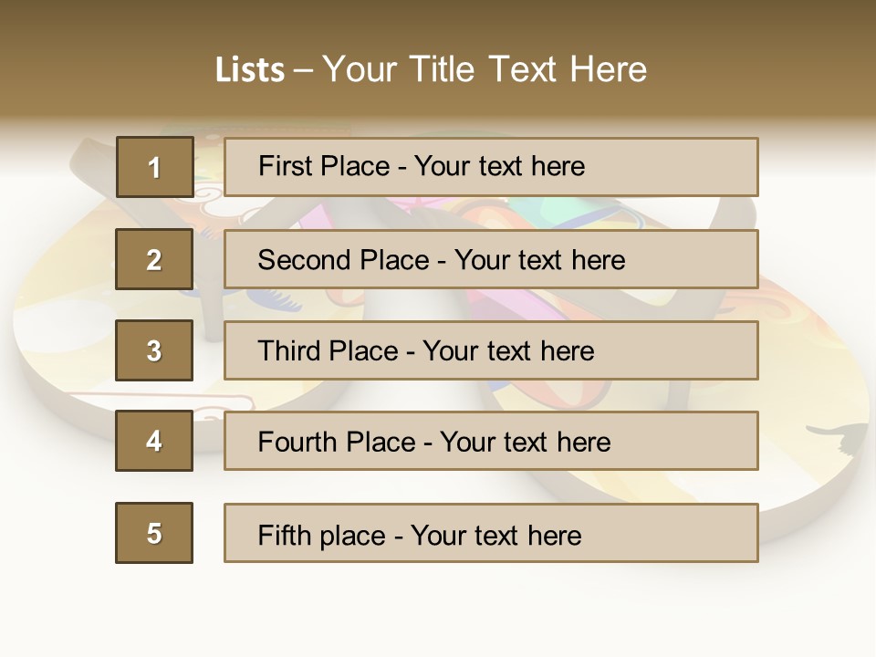 Cartoon Clip Art Cutout PowerPoint Template