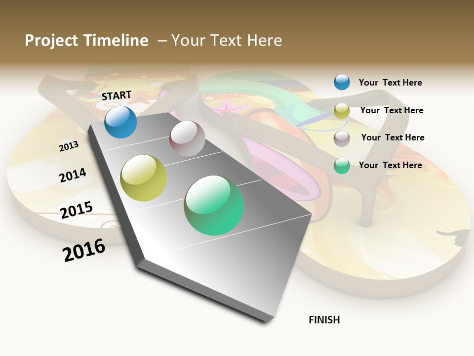 Cartoon Clip Art Cutout PowerPoint Template