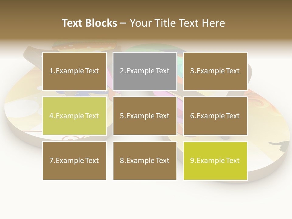 Cartoon Clip Art Cutout PowerPoint Template