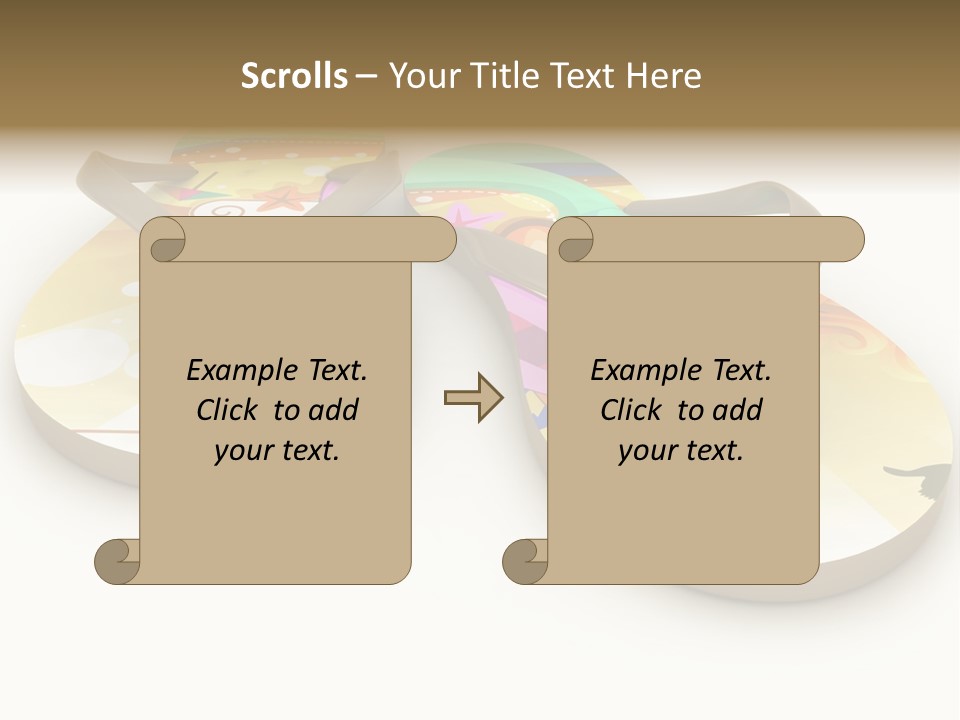 Cartoon Clip Art Cutout PowerPoint Template