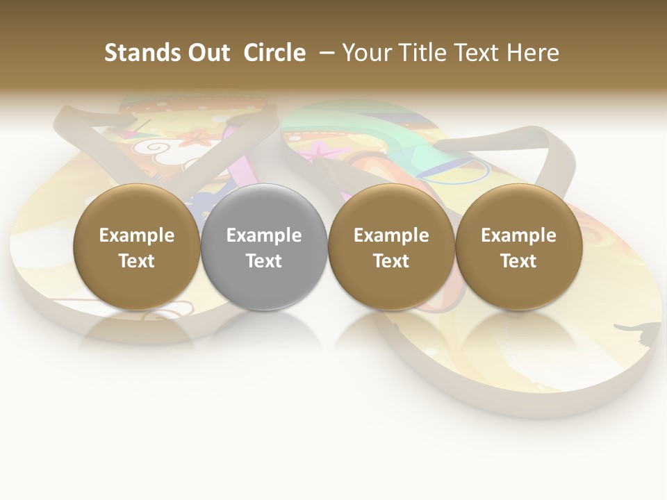 Cartoon Clip Art Cutout PowerPoint Template