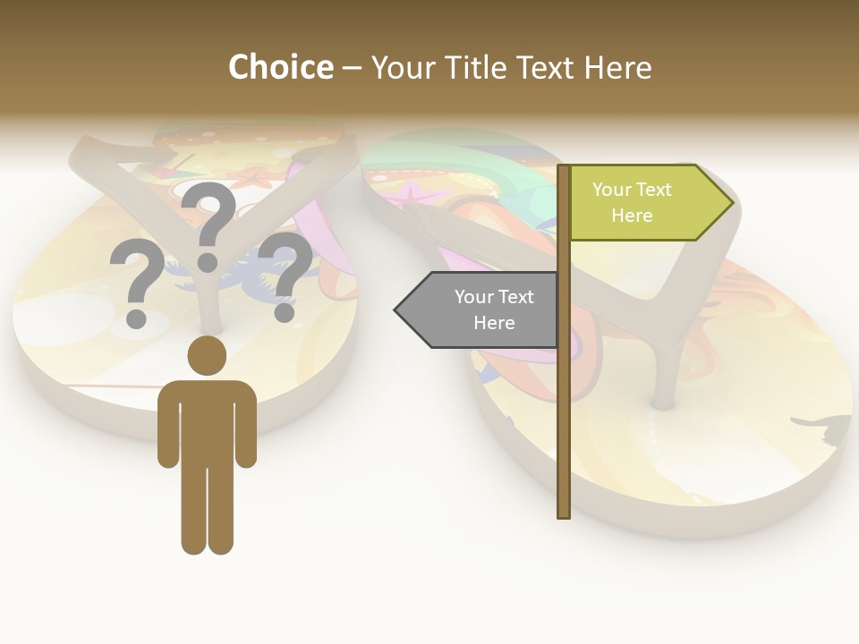 Cartoon Clip Art Cutout PowerPoint Template