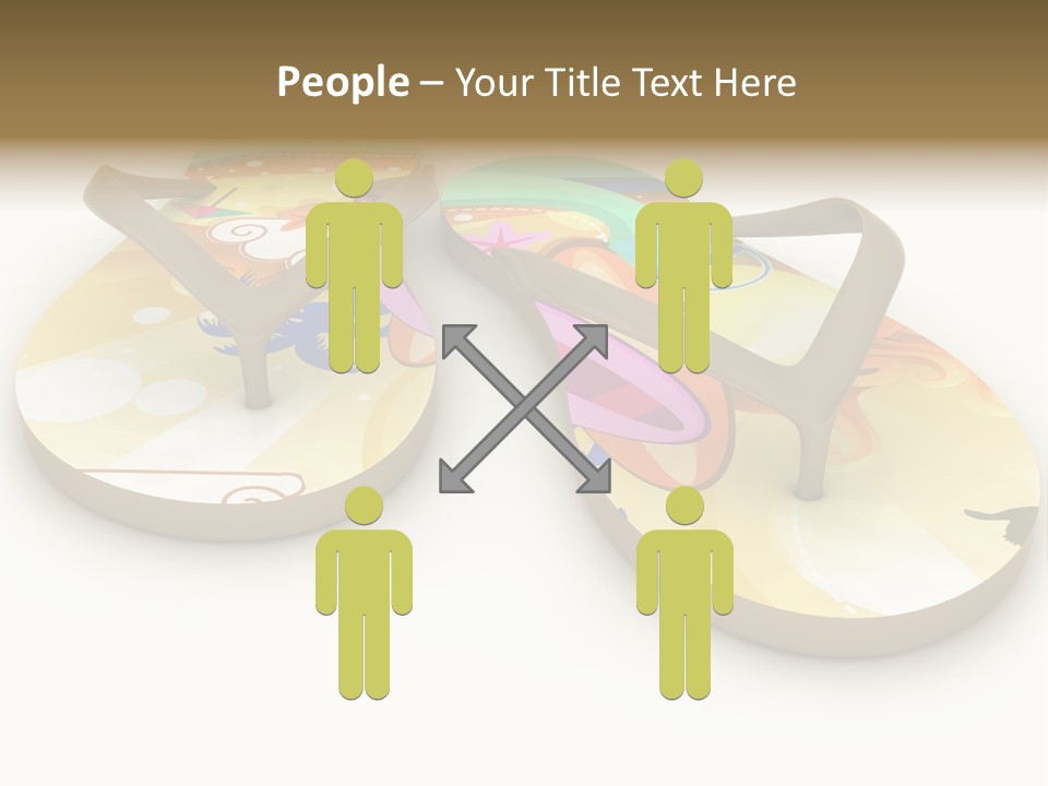 Cartoon Clip Art Cutout PowerPoint Template