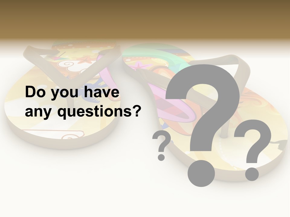 Cartoon Clip Art Cutout PowerPoint Template