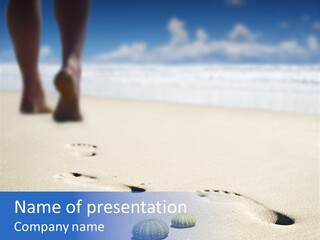 Relax Track Tropical PowerPoint Template