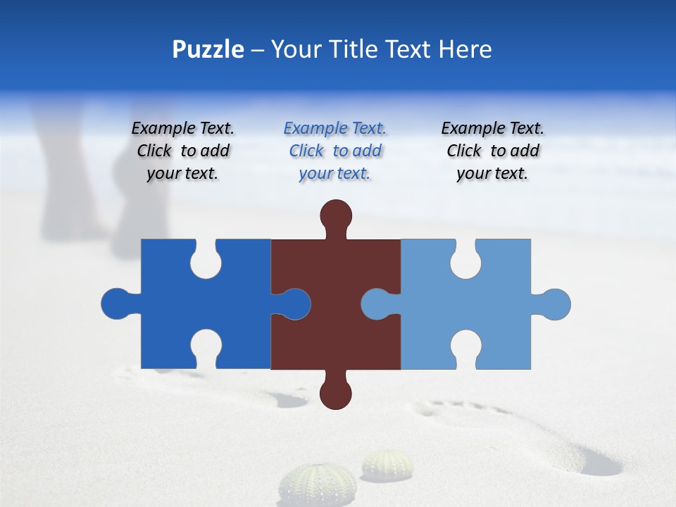 Relax Track Tropical PowerPoint Template