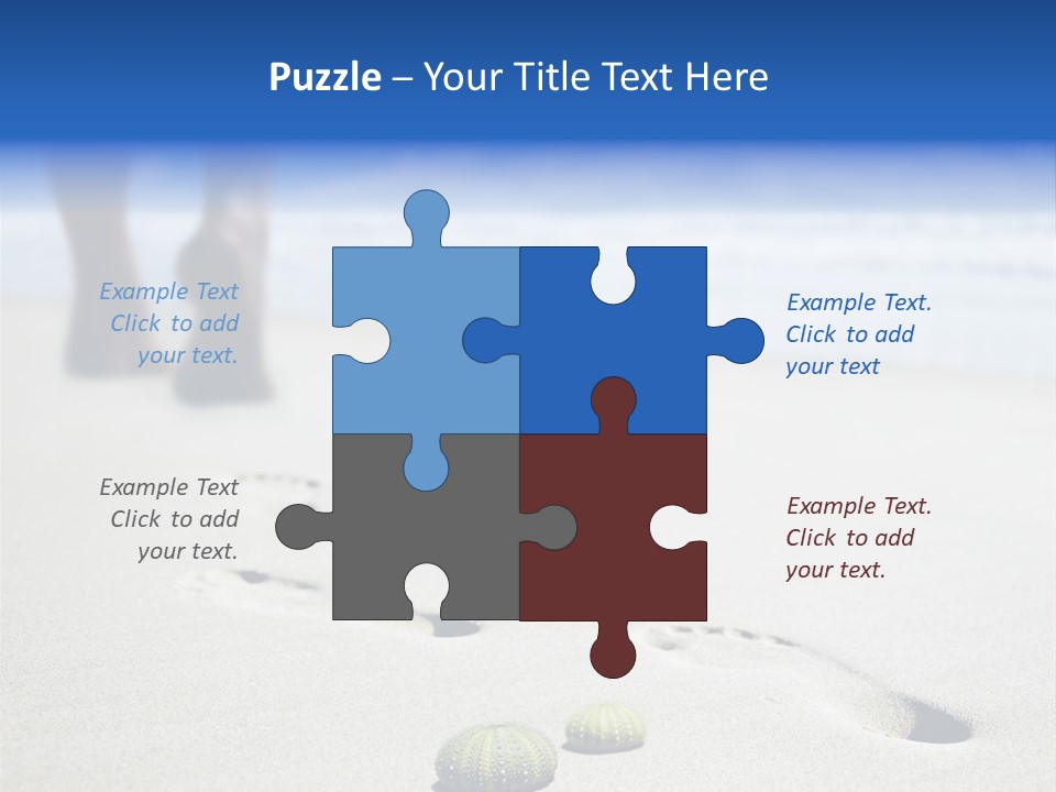 Relax Track Tropical PowerPoint Template