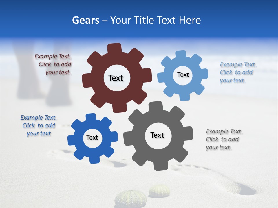 Relax Track Tropical PowerPoint Template