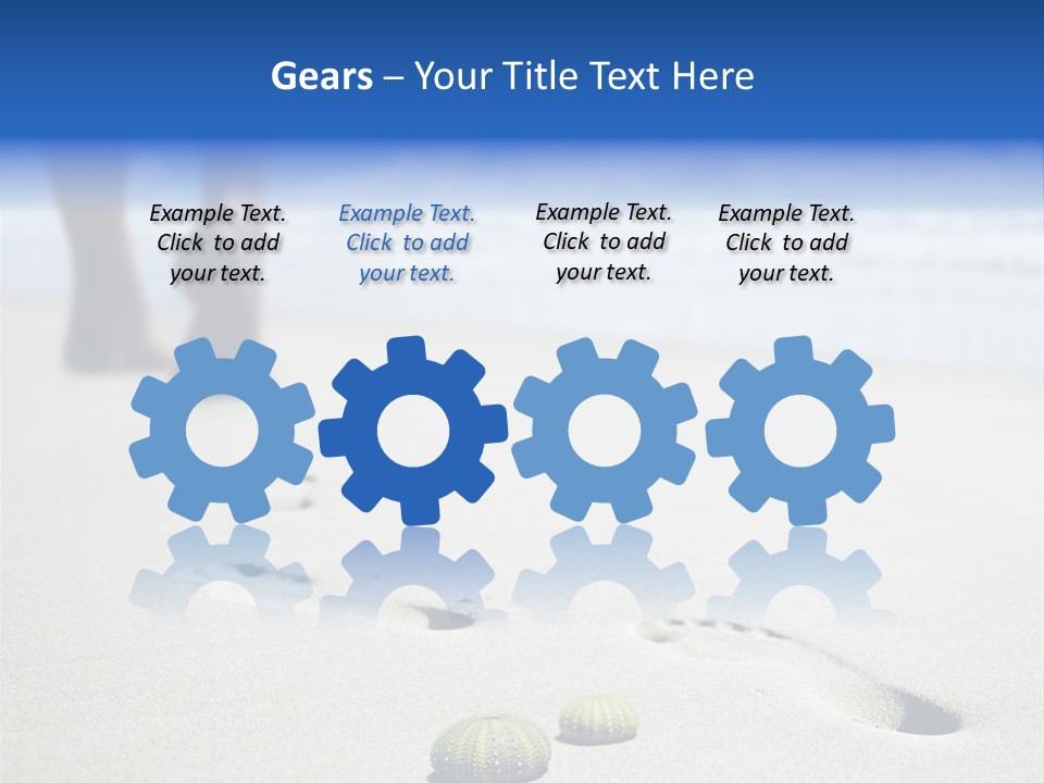 Relax Track Tropical PowerPoint Template