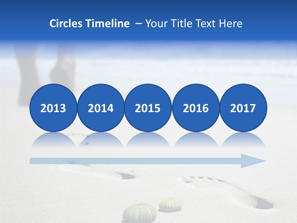 Relax Track Tropical PowerPoint Template