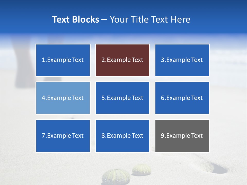 Relax Track Tropical PowerPoint Template