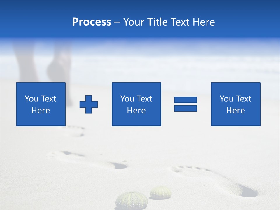Relax Track Tropical PowerPoint Template