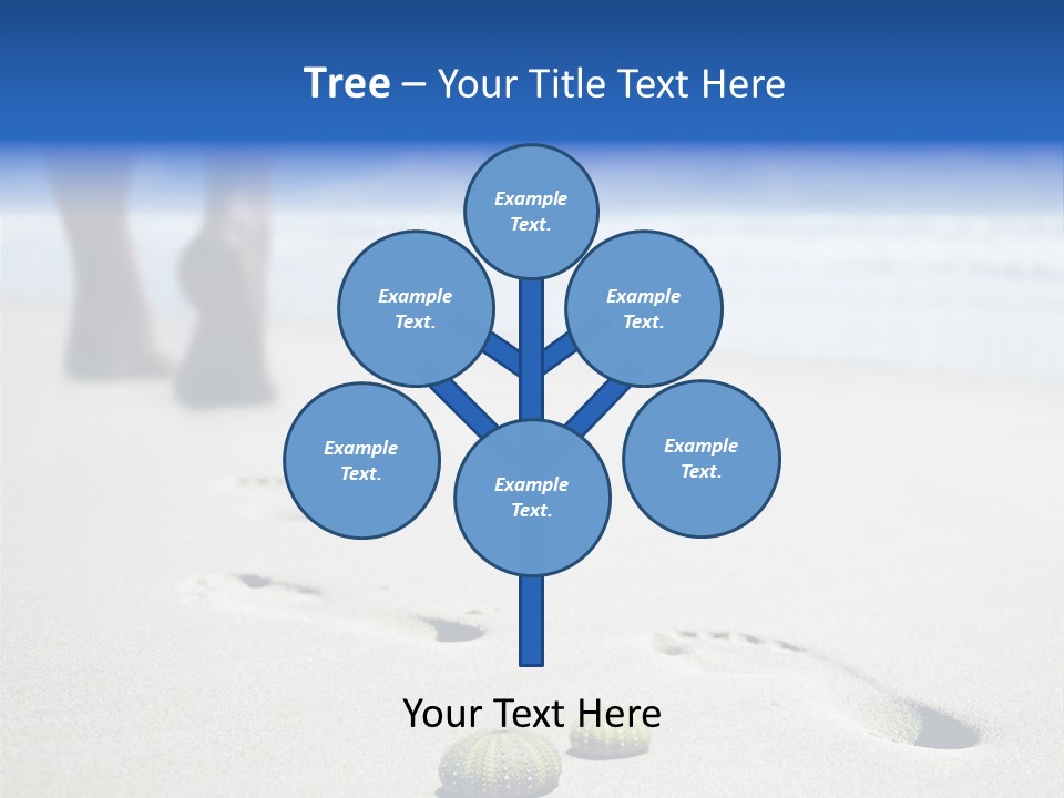 Relax Track Tropical PowerPoint Template