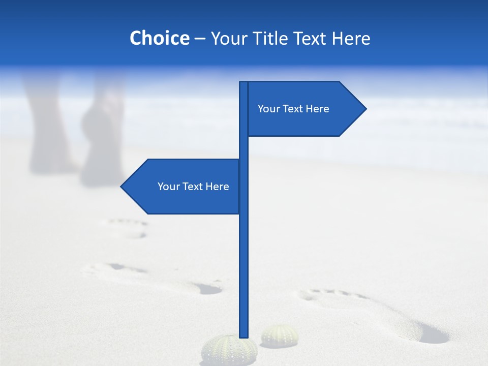 Relax Track Tropical PowerPoint Template