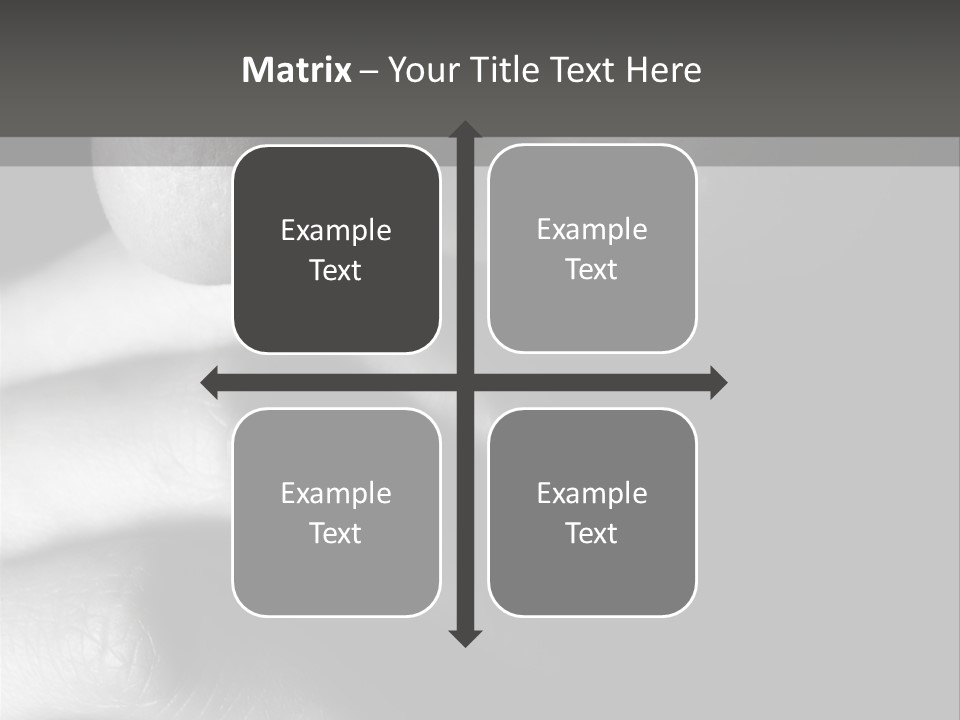 Hopelessness Portrait Looking PowerPoint Template