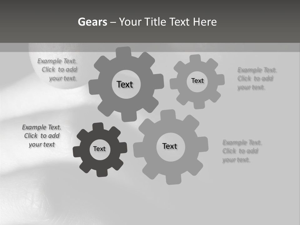 Hopelessness Portrait Looking PowerPoint Template