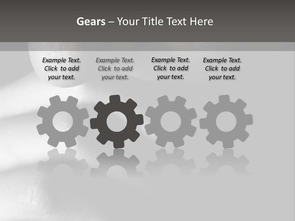 Hopelessness Portrait Looking PowerPoint Template