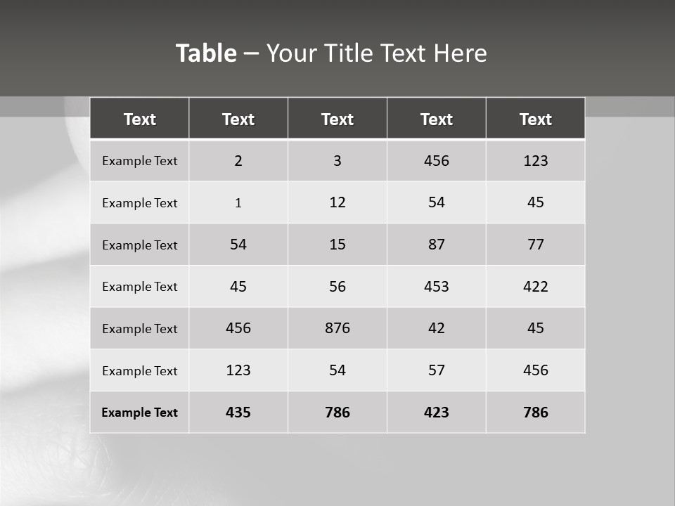 Hopelessness Portrait Looking PowerPoint Template