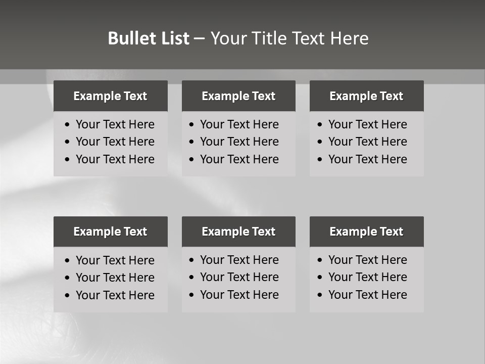 Hopelessness Portrait Looking PowerPoint Template