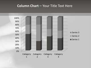 Hopelessness Portrait Looking PowerPoint Template