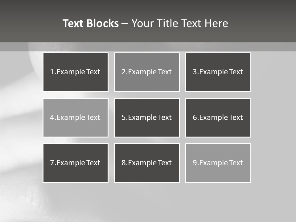 Hopelessness Portrait Looking PowerPoint Template