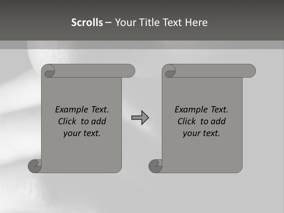 Hopelessness Portrait Looking PowerPoint Template