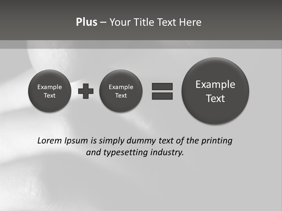 Hopelessness Portrait Looking PowerPoint Template
