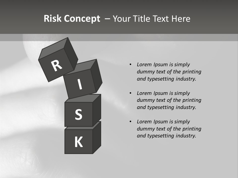 Hopelessness Portrait Looking PowerPoint Template