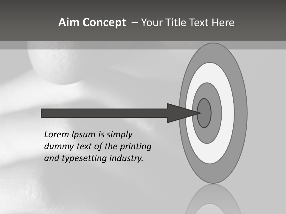 Hopelessness Portrait Looking PowerPoint Template