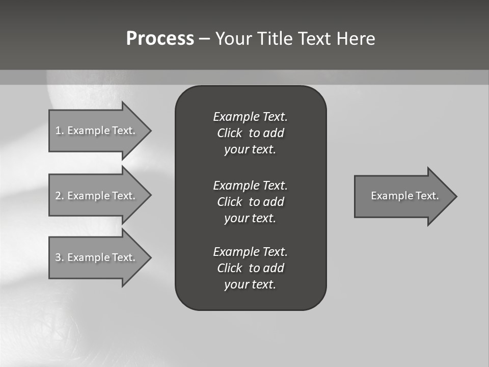 Hopelessness Portrait Looking PowerPoint Template