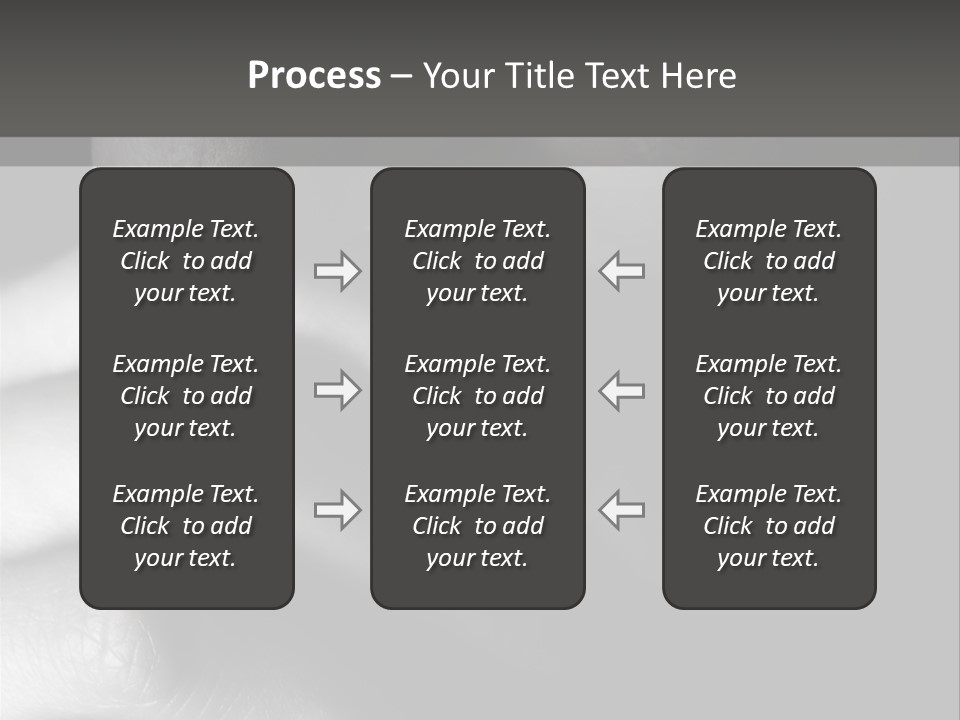 Hopelessness Portrait Looking PowerPoint Template