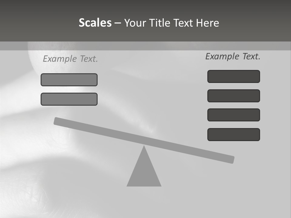 Hopelessness Portrait Looking PowerPoint Template
