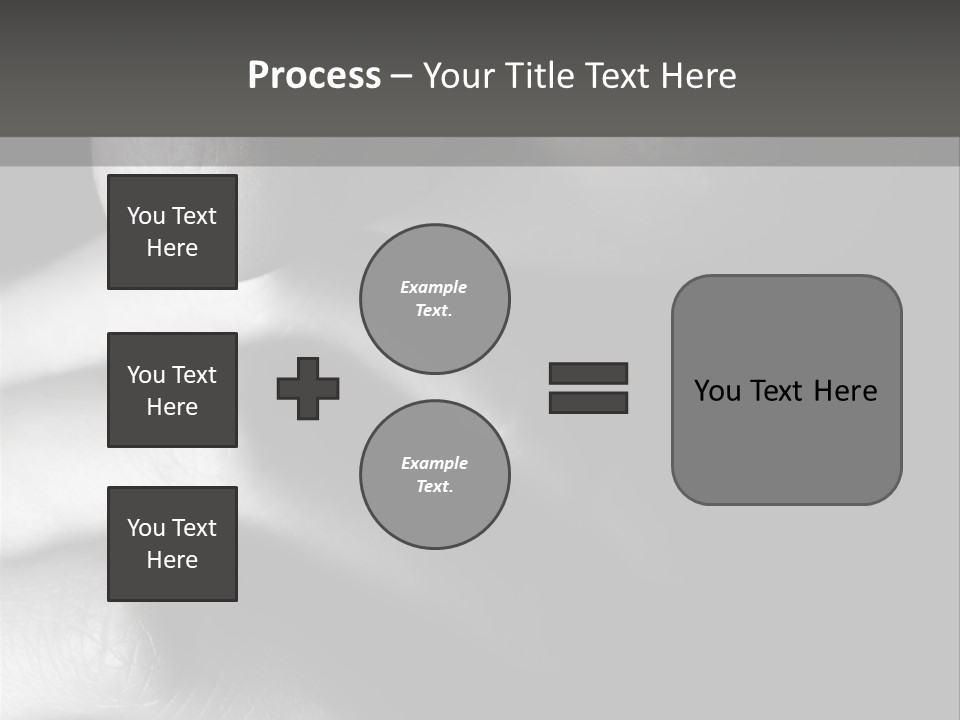 Hopelessness Portrait Looking PowerPoint Template