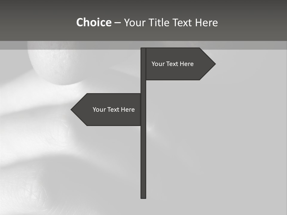 Hopelessness Portrait Looking PowerPoint Template