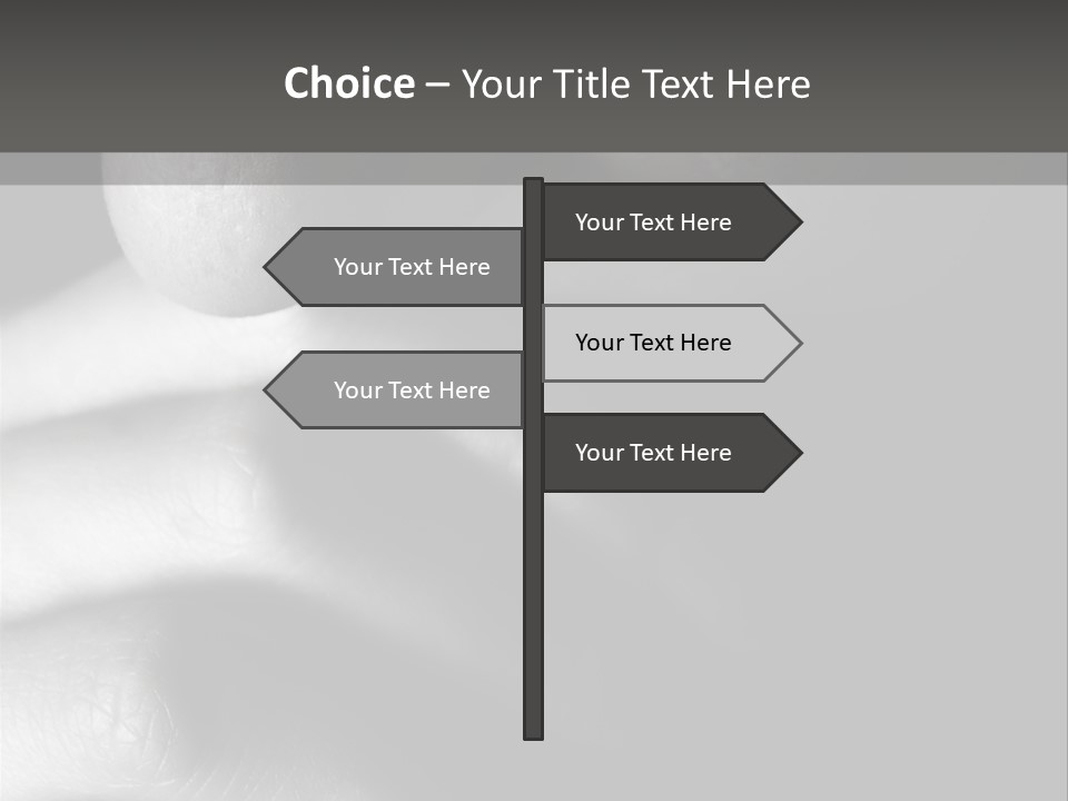 Hopelessness Portrait Looking PowerPoint Template