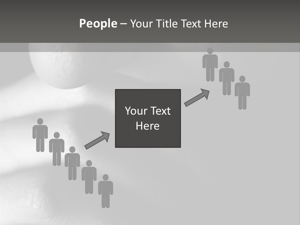 Hopelessness Portrait Looking PowerPoint Template