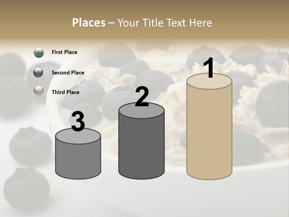 Fresh Oatmeal Breakfast PowerPoint Template