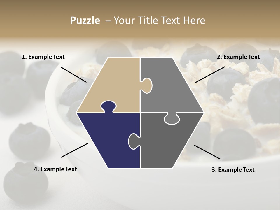 Fresh Oatmeal Breakfast PowerPoint Template