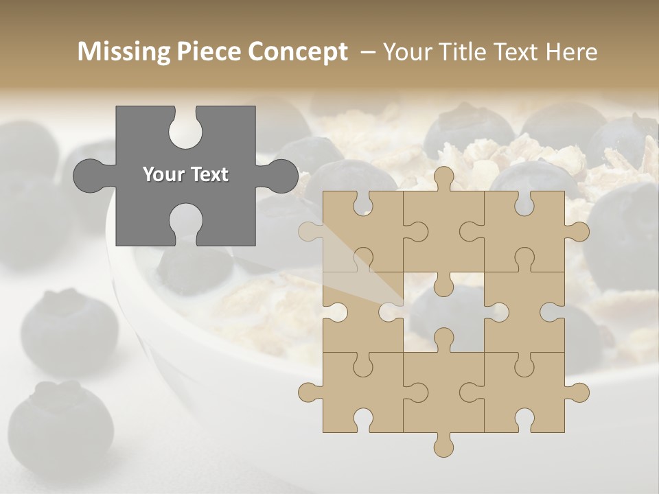 Fresh Oatmeal Breakfast PowerPoint Template