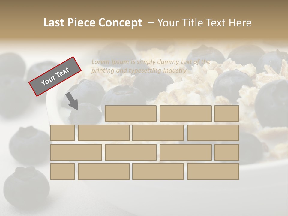 Fresh Oatmeal Breakfast PowerPoint Template