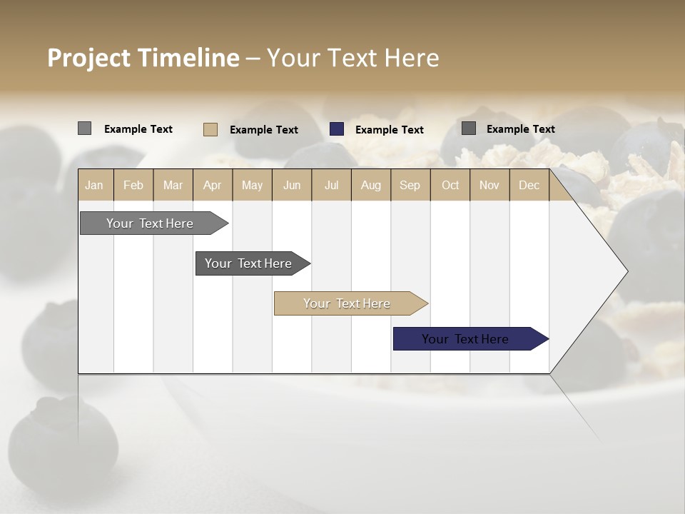Fresh Oatmeal Breakfast PowerPoint Template