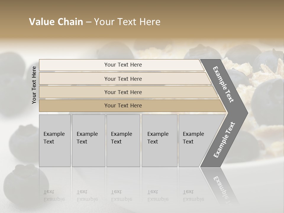 Fresh Oatmeal Breakfast PowerPoint Template